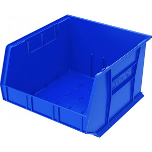 AKRO-MILS Blue Storage Bin 18" x 16-1/2" x 11"